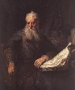 Apostle Paul REMBRANDT Harmenszoon van Rijn